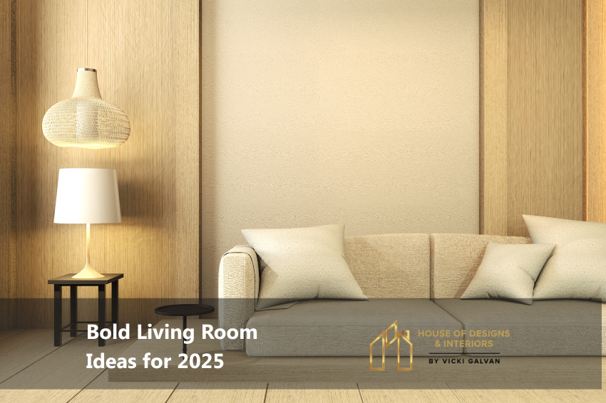 Bold Living Room Ideas for 2025