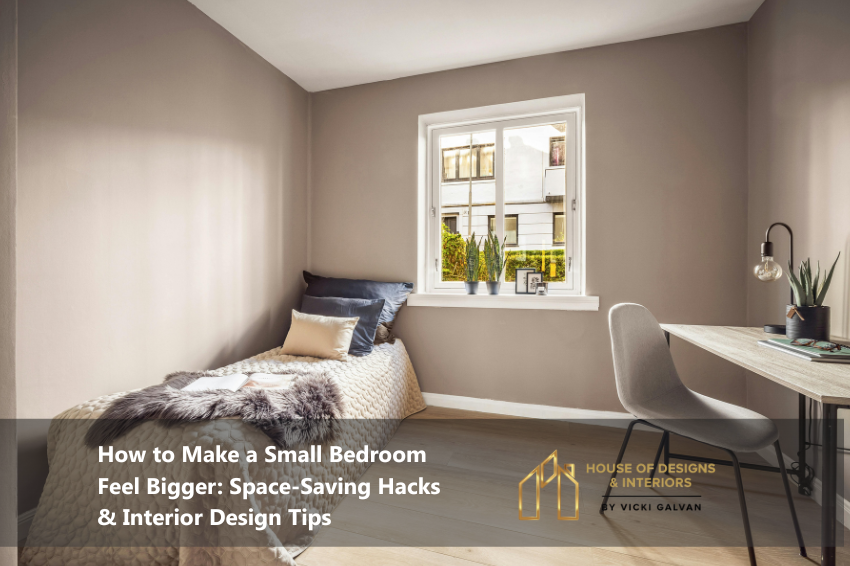 How to Make a Small Bedroom Feel Bigger_ Space-Saving Hacks & Interior Design Tips