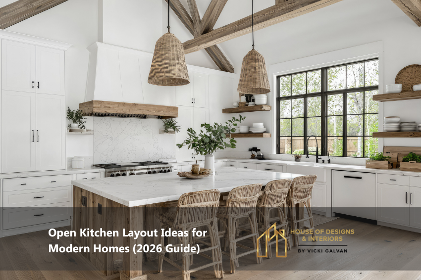 Open Kitchen Layout Ideas for Modern Homes (2026 Guide)